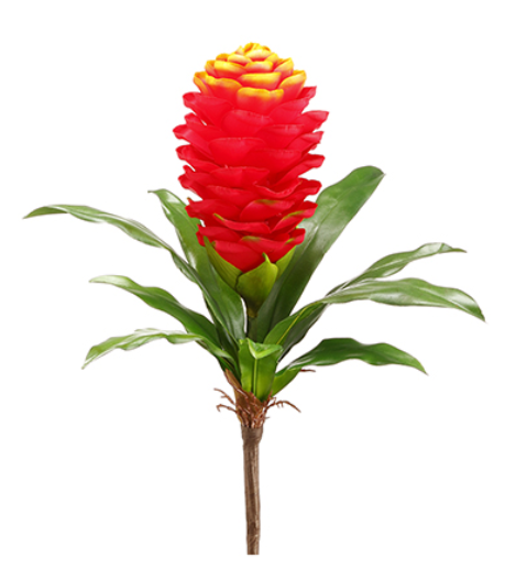 15" Faux Ginger Spray ( FSG919-FL/OR )