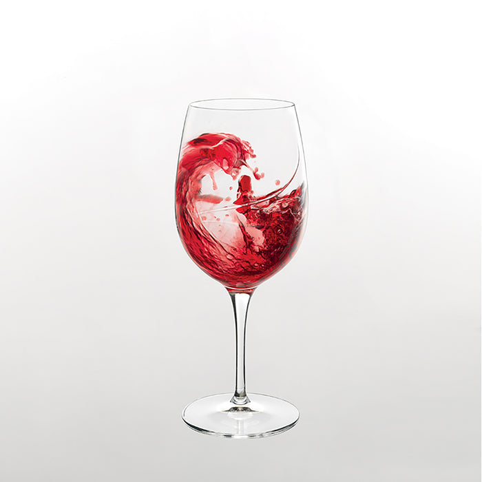 Italian Premium Red Wine Glasses | 12.25oz | Aero | Set of 6 - Luigi Bormioli USA