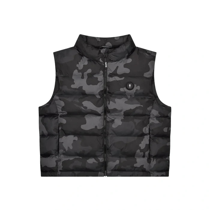 Bezrękawnik Trapstar Foundation Gilet Grey Camo TRAPSTAR Kurtki i bezrękawniki