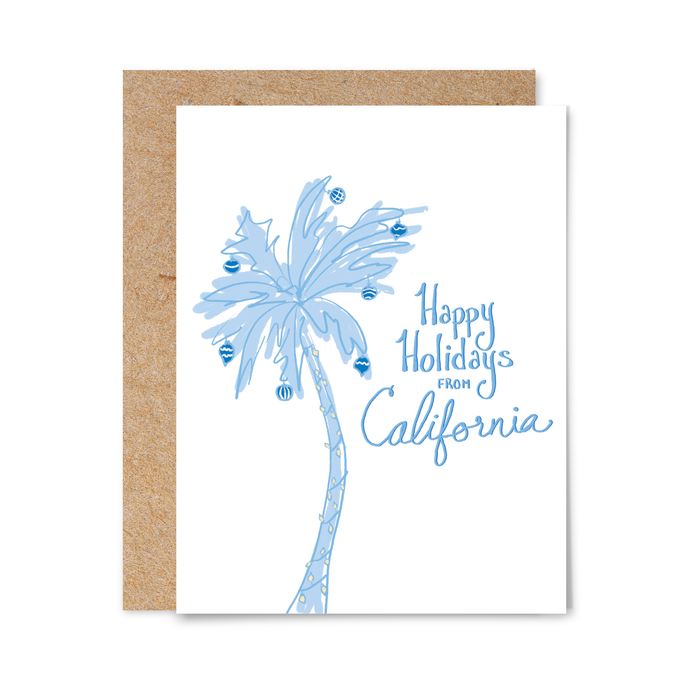 Cali Happy Holidays Card