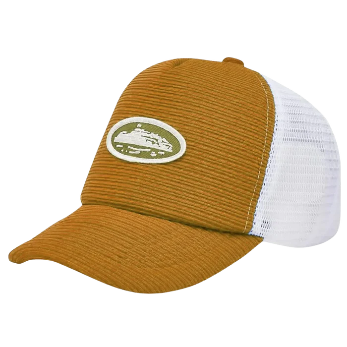 Corteiz Orange Short Peak Trucker CORTEIZ Czapki