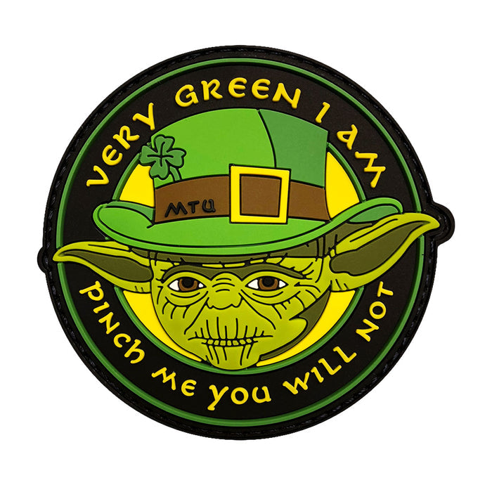 Irish Yoda Leprechaun Star Wars Morale Patch