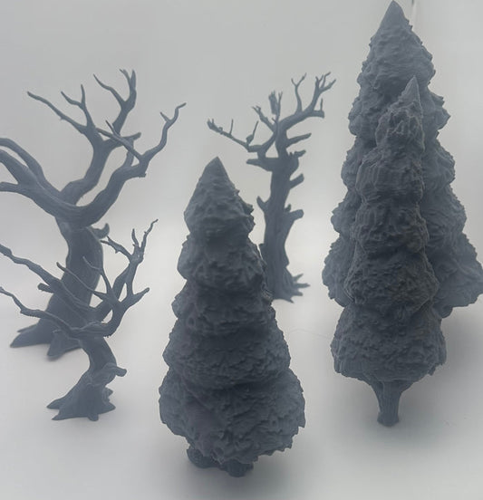 10 piece Forest Terrain Bundle – Trees, Deadwood & Scatter | UK Delivery Included