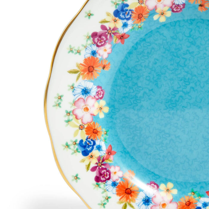 100 Years Teacup Saucer Plate, 3 Piece Set, Florence 1940