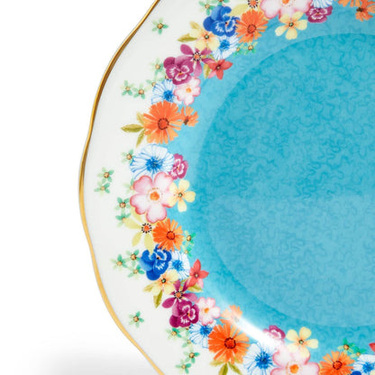 100 Years Teacup Saucer Plate, 3 Piece Set, Florence 1940