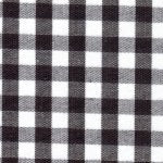 1/4 Black Check