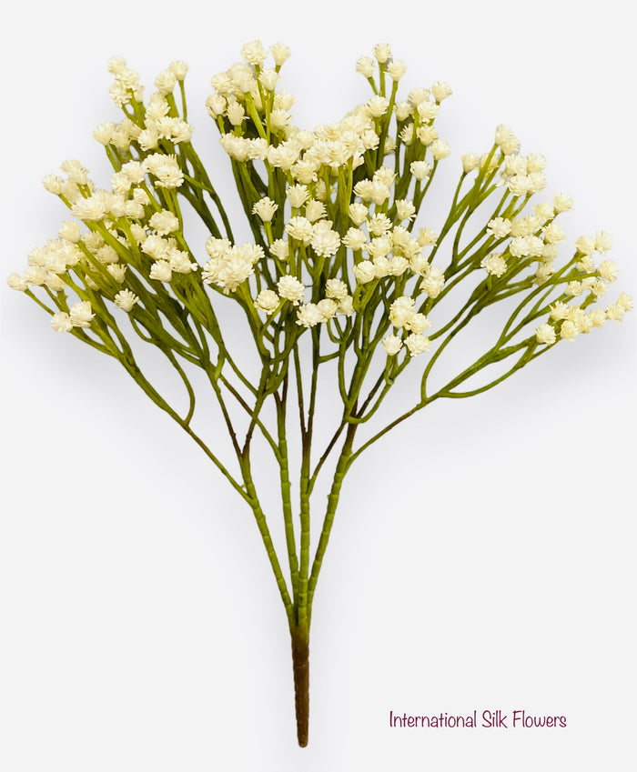 15'' Gypsophila Bush ( FBG718-CREAM))