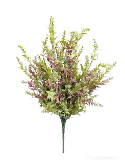 22'' MYSTLE GRASS ( INT210-Green/Burgundy )