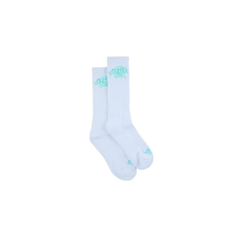 2PACK Skarpetki SynaWorld White/Araba Blue Syna World Skarpetki