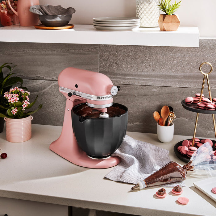 4.7L Black Shell Ceramic Bowl for Tilt-Head Stand Mixer KSM2CB5PBS