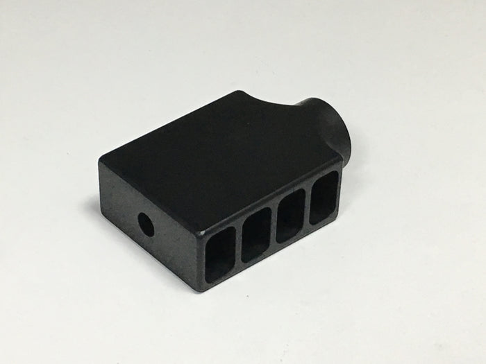 4AW Muzzle Brake 4 Port Big Barrel  (28mm x 1.5mm thread)