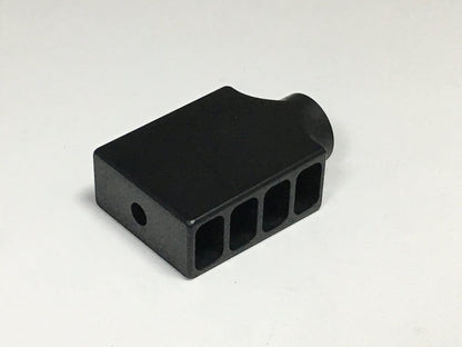4AW Muzzle Brake 4 Port Big Barrel  (28mm x 1.5mm thread)