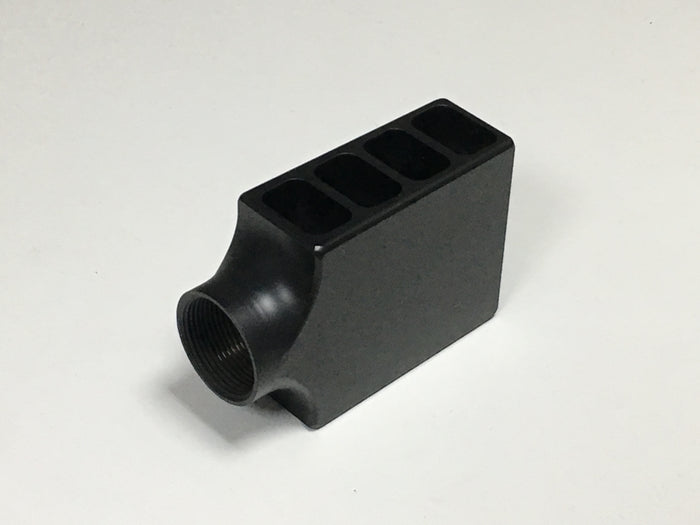 4AW Muzzle Brake 4 Port Big Barrel  (28mm x 1.5mm thread)