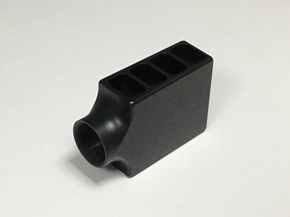 4AW Muzzle Brake 4 Port Big Barrel  (28mm x 1.5mm thread)