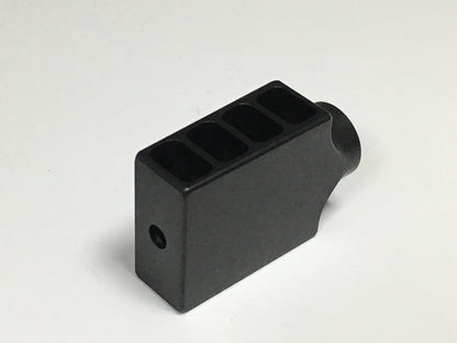 4AW Muzzle Brake 4 Port Big Barrel  (28mm x 1.5mm thread)