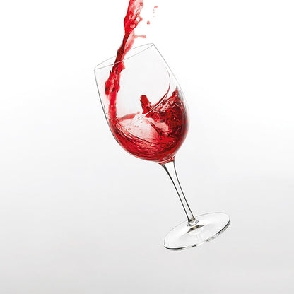 Italian Premium Red Wine Glasses | 12.25oz | Aero | Set of 6 - Luigi Bormioli USA