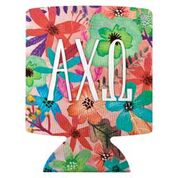 Alpha Chi Omega Floral Coozie - CLEARANCE