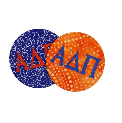 Alpha Delta Pi Game Day Embroidered Button