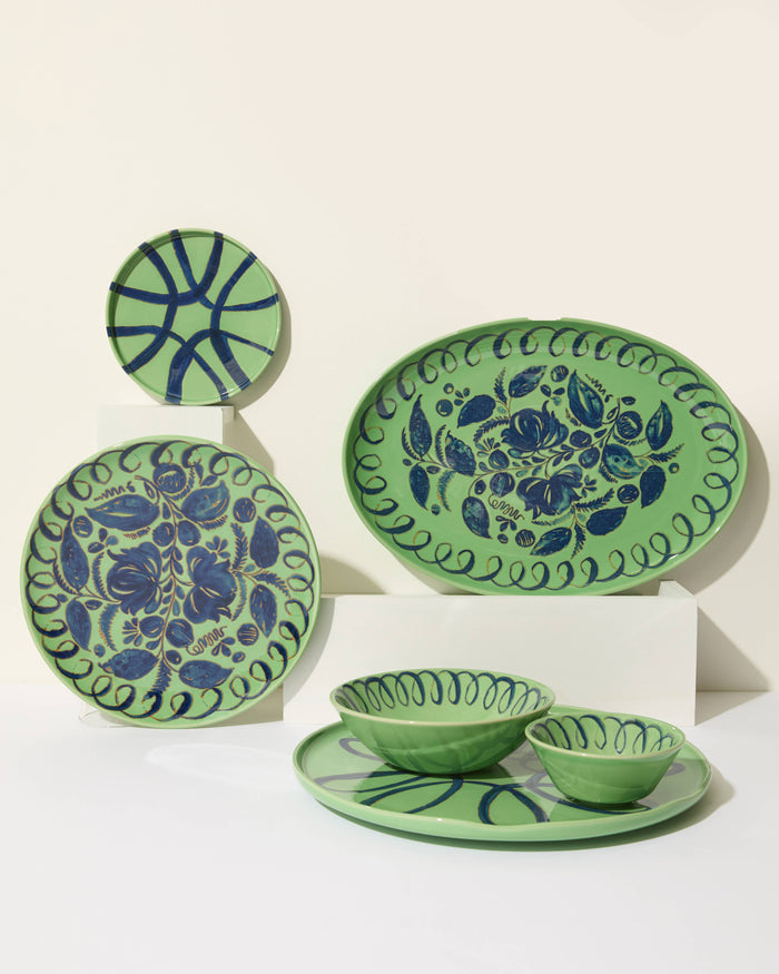 Amalfi Berry Bowl Green - 4.5" Diameter - 6.4 fl oz