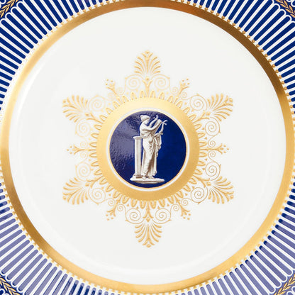 Anthemion Blue Large Side Plate