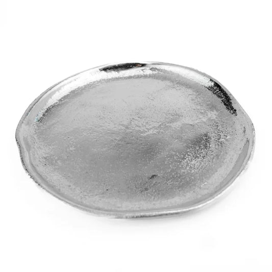 Aperitivo Plate, Chrome