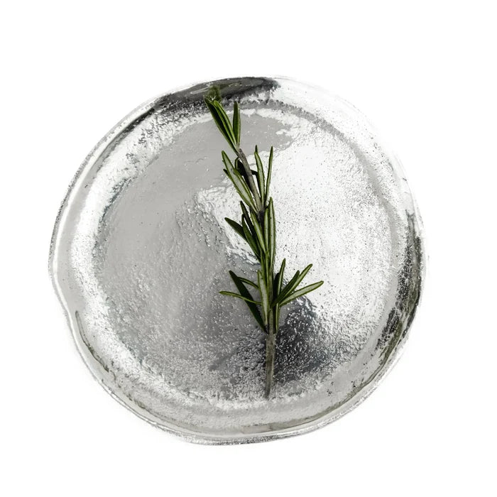 Aperitivo Plate, Chrome