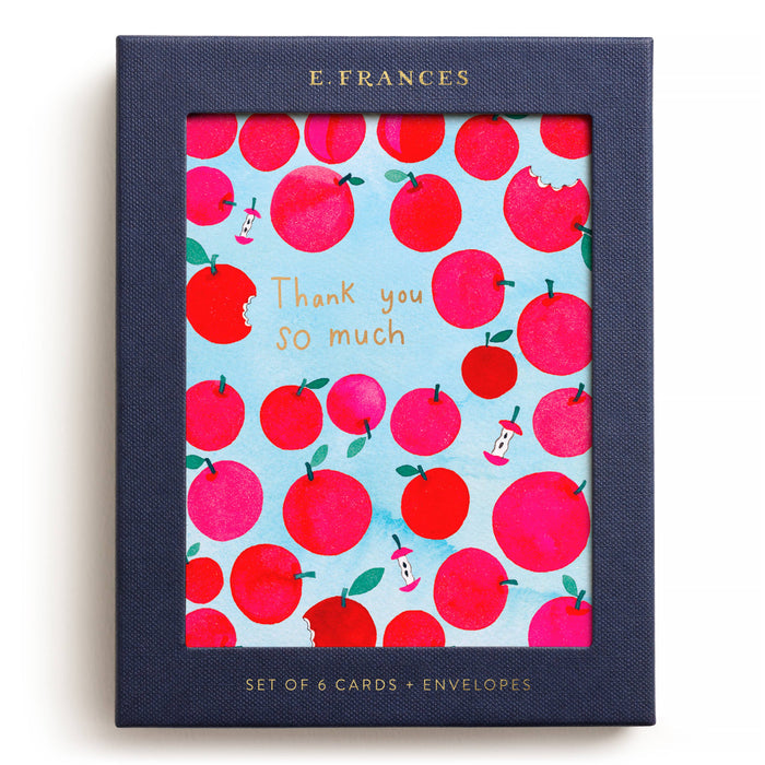 Apple a Day Thank You Boxed Card Set