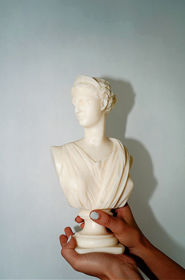 Artemis Bust Candle