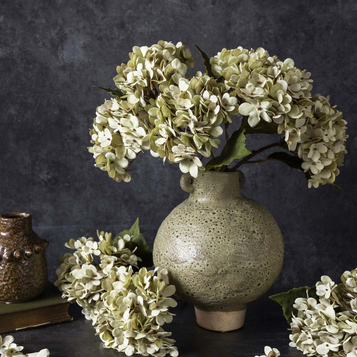 Artificial Hydrangea, Soft Green