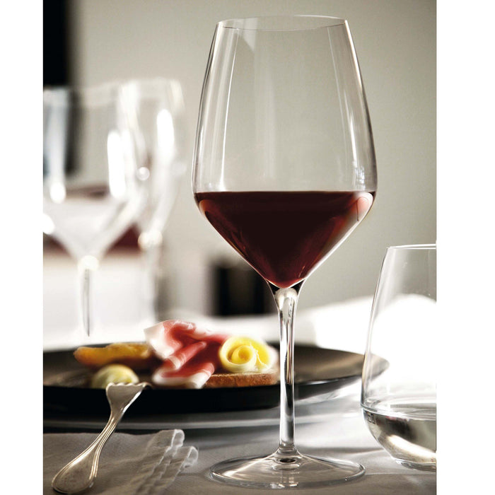 Italian Premium Cabernet Red Wine Glasses | 23.75oz | Atelier | Set of 6 - Luigi Bormioli USA