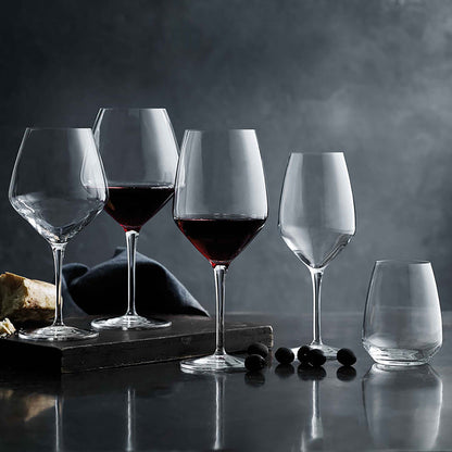 Italian Premium Chianti Red Wine Glasses | 18.50oz | Atelier | Set of 6 - Luigi Bormioli USA