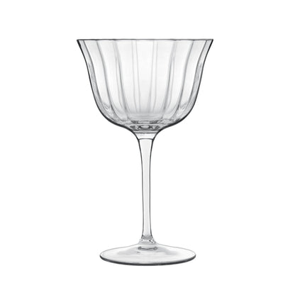 Italian Premium Retro Fizz Cocktail Glasses | 8.75oz | Bach | Set of 4 - Luigi Bormioli USA