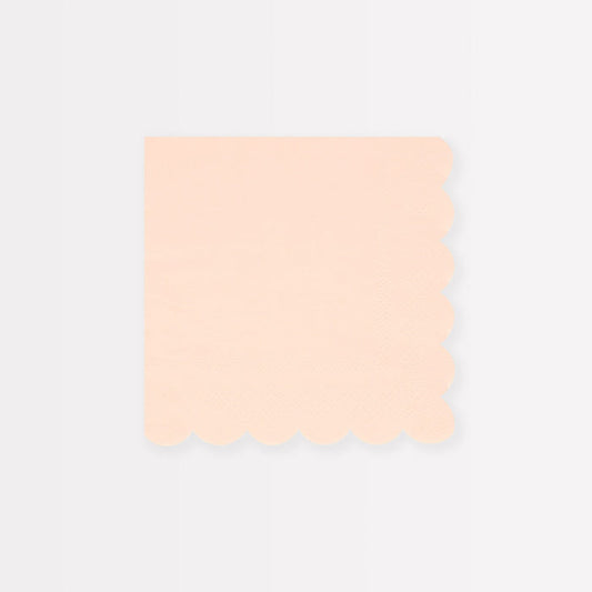 Ballet Slipper Pink Small Napkins
