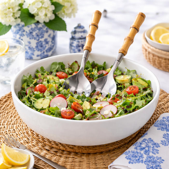 Bamboo Salad Server