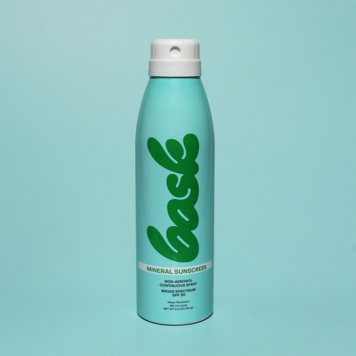 Bask SPF 30 Mineral Non-Aerosol Spray - Reef Safe Sunscreen