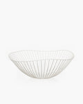 Basket White Cesira