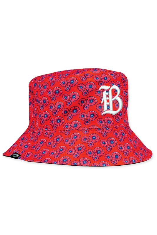 [ Bay FC ] Reversible Poppy Bucket Hat - Official League