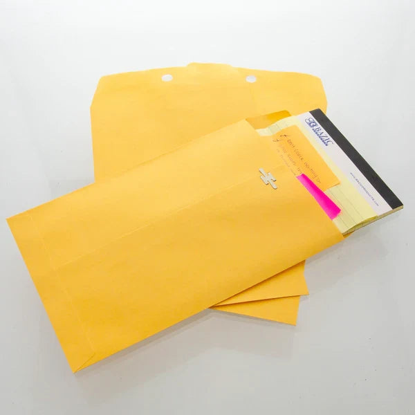 BAZIC 6" X 9" Clasp Envelope (6/Pack) Sold in 48 Units