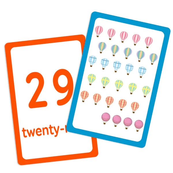 BAZIC Numbers Flash Cards (36/Pack Sold in 24 Units