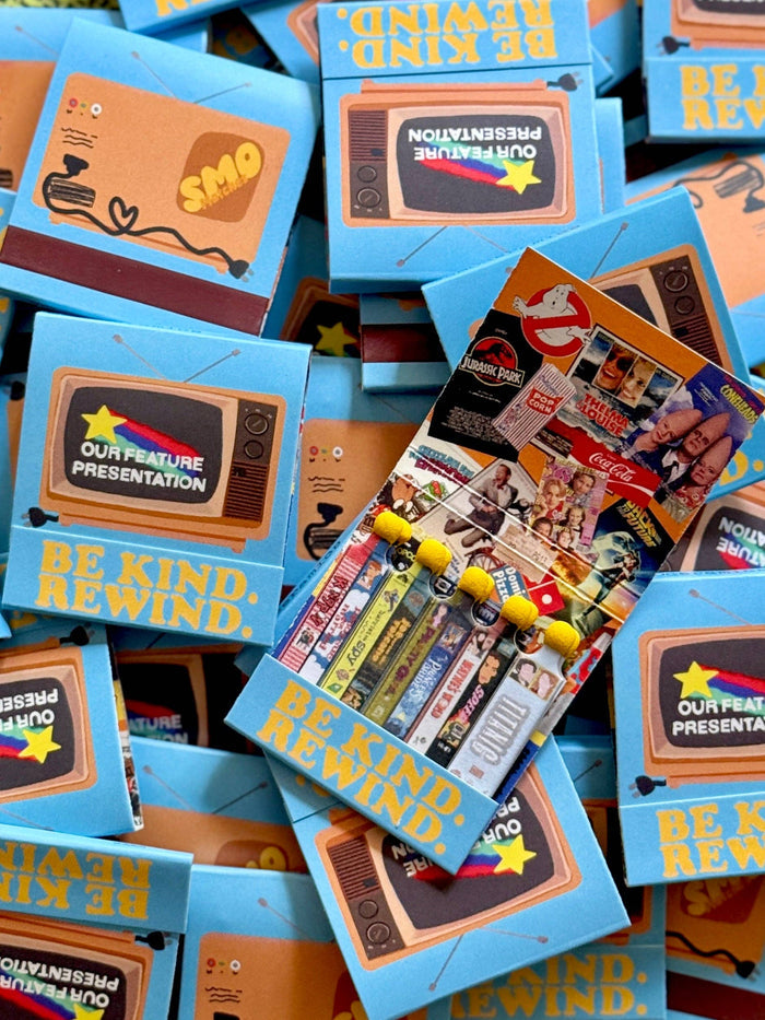Be Kind Rewind Matchbook