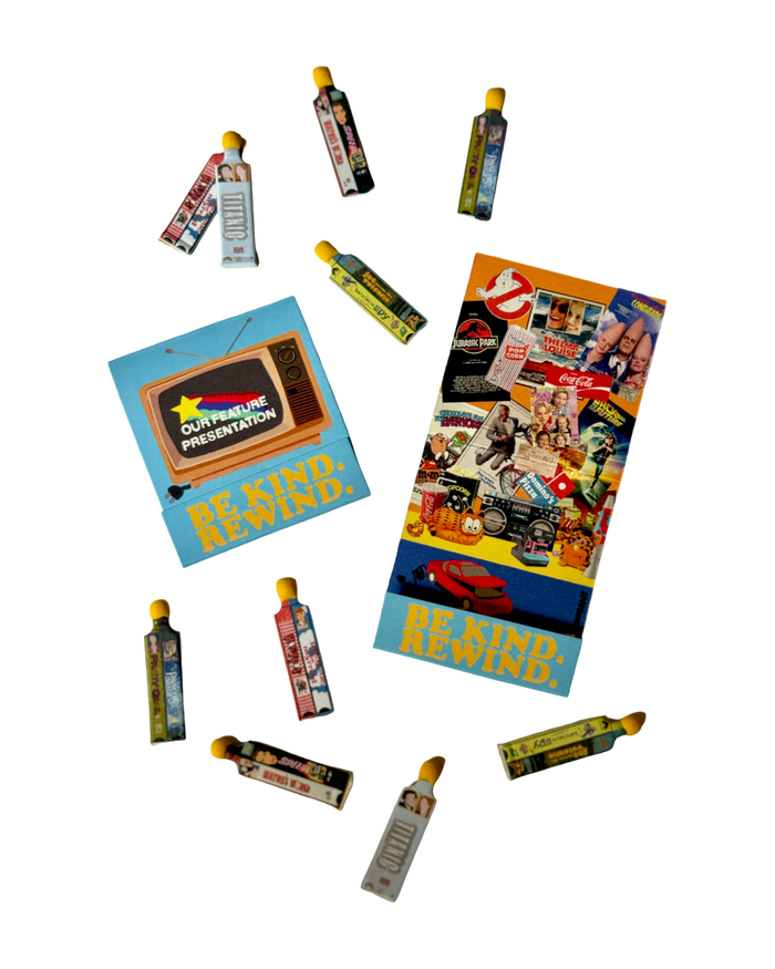 Be Kind Rewind Matchbook