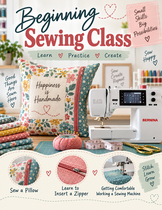 Beginning Sewing October 17th