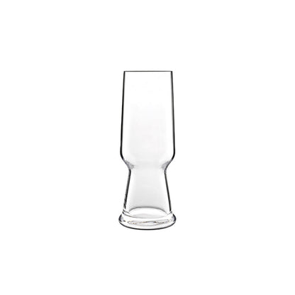 Italian Premium Pilsner Beer Glasses | 18.25oz | Birrateque | Set of 2 - Luigi Bormioli USA