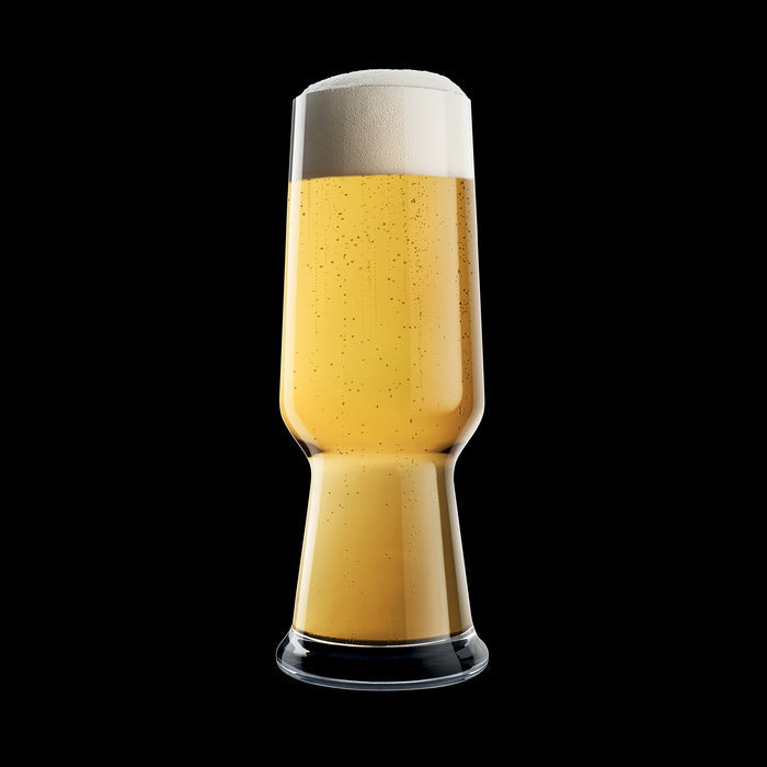 Italian Premium Pilsner Beer Glasses | 18.25oz | Birrateque | Set of 2 - Luigi Bormioli USA