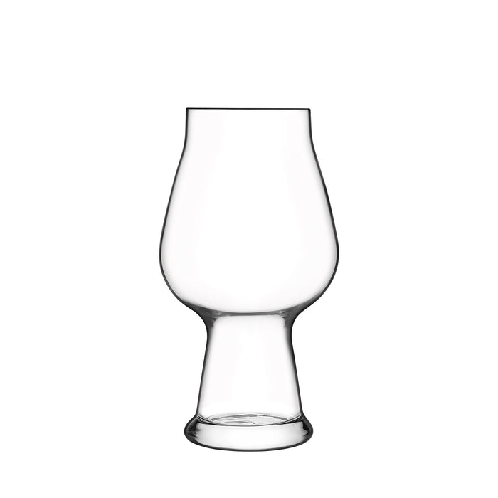 Italian Premium Stout Beer Glasses | 20.25oz | Birrateque | Set of 2 - Luigi Bormioli USA