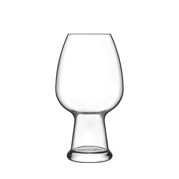Italian Premium Wheat Beer Glasses | 26.5oz | Birrateque | Set of 2 - Luigi Bormioli USA