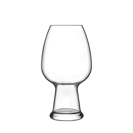 Italian Premium Wheat Beer Glasses | 26.5oz | Birrateque | Set of 2 - Luigi Bormioli USA