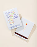 Birthday Card Matchbook