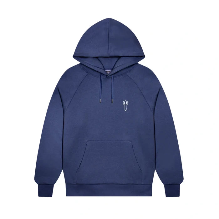 Bluza Foundation Hoodie - Inked Blue TRAPSTAR Bluzy
