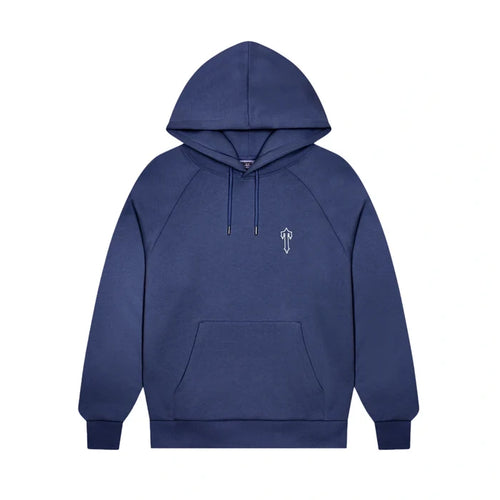 Bluza Foundation Hoodie - Inked Blue TRAPSTAR Bluzy